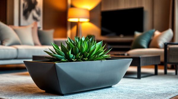 Découvrez 10 cache pots innovants pour chic déco moderne